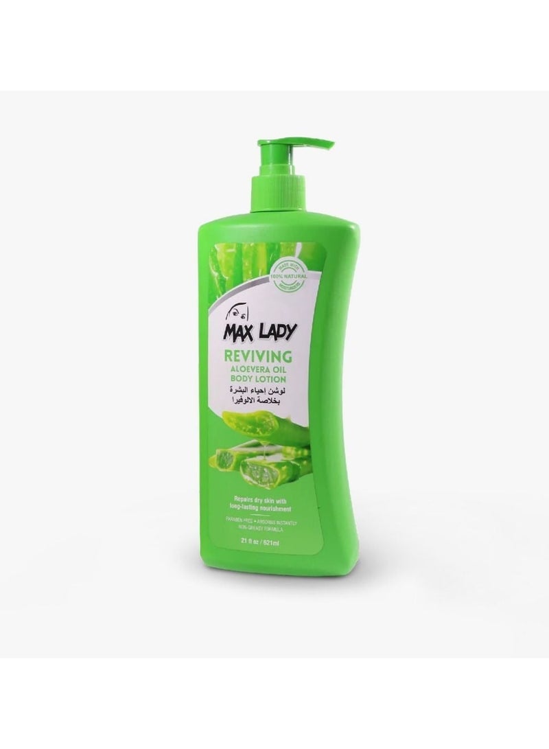 Reviving Aloe Vera Oil Body Lotion 621ML